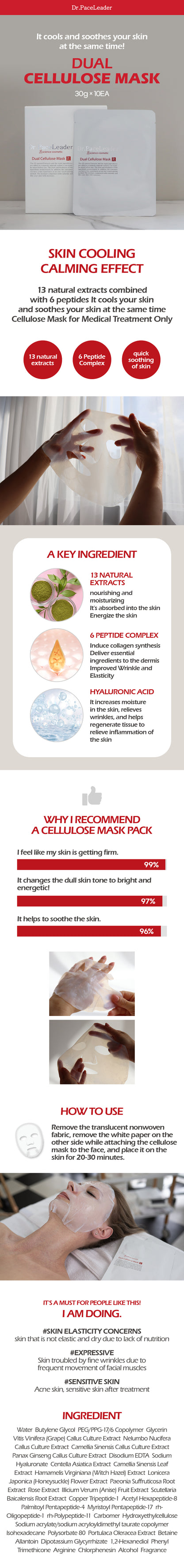 DUAL CELLULOSE MASK