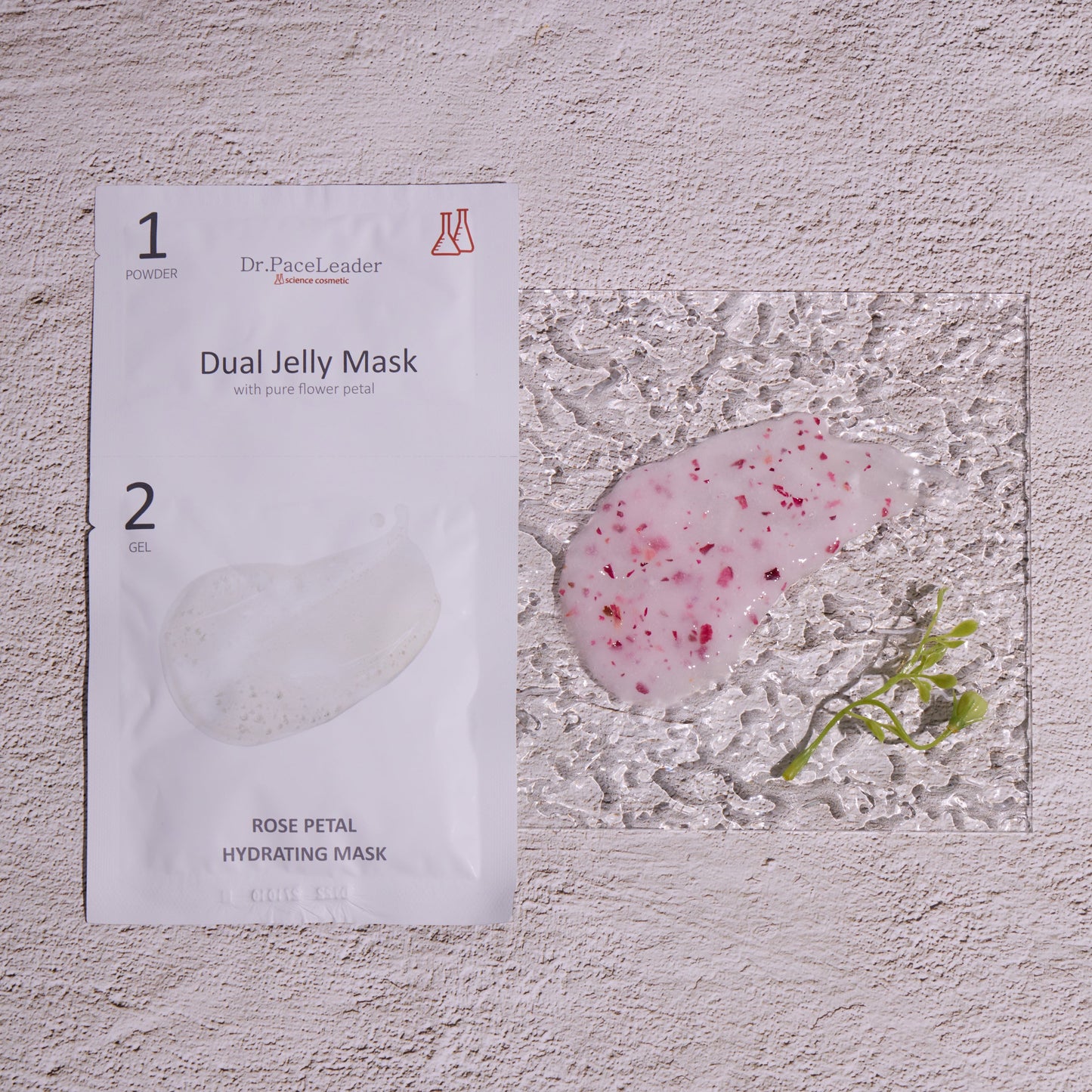 DUAL JELLY MASK ROSE PETAL HYDRATING (5g + 50g)