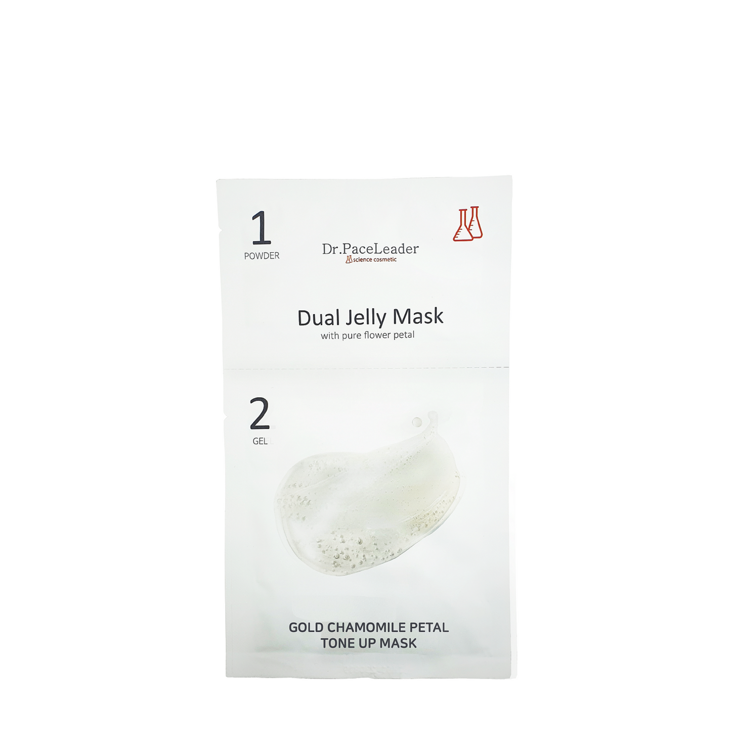 DUAL JELLY MASK GOLD CHAMOMILE PETAL TONING UP (5 g + 50 g)