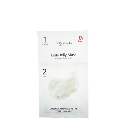 DUAL JELLY MASK GOLD CHAMOMILE PETAL TONING UP (5 g + 50 g)