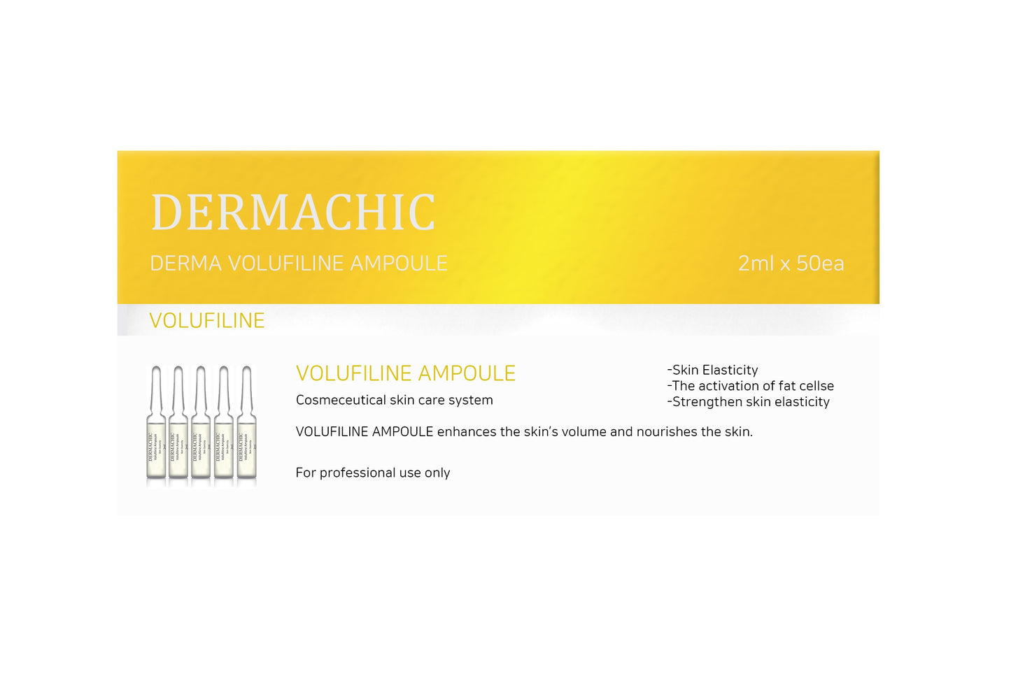 DERMA VOLUFILINE AMPOULE (2 ml x 50 ea)